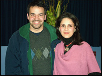 داستين اليس و همسرش