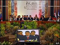 Reunião da Alba em Caracas