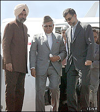 منوچهر متکی و نتور سينگ