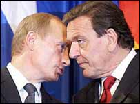 شرودر و پوتين