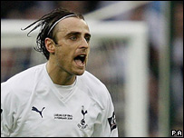 Tottenham Hotspur striker Dimitar Berbatov