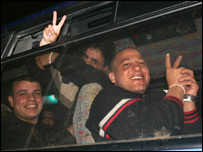 Propuštění palestinští vězni