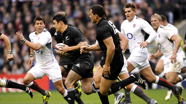 New Zealand fly-half Dan Carter
