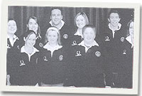 Rhai o aelodau Clwb Rhosybol