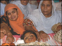 ڈور پھرنے سے ہلاک ہونے والی بچی(فائل فوٹو)