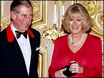 O príncipe Charles e Camilla Parker-Bowles
