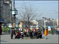 Imigranti la Budapesta