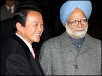 मनमोहन-आबे