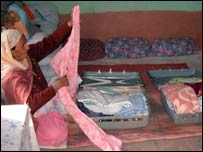 غلام فاطمہ مظفر آباد جانے کی تیاری میں