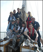 Chalvedon School on Gypsy Moth IV