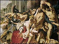 Detalhe de 'O Massacre dos Inocentes'