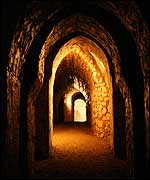 Inside the Hell Fire Caves