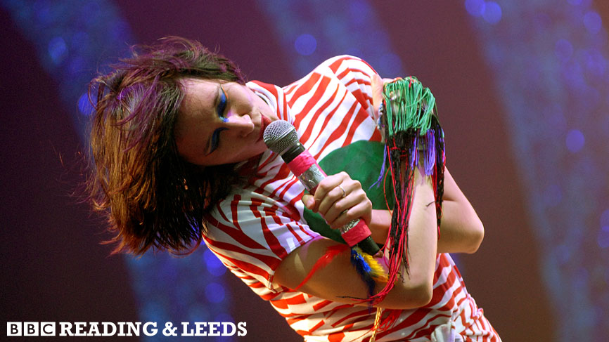 Yeah Yeah Yeahs perform at Reading and Leeds 2009