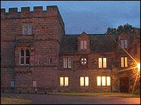 The pele tower in Carlisle Cathedral grounds