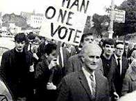 Civil rights march, Londonderry, 5 October 1968