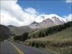 A view of the Chimborazo from the road