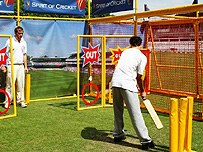 Kids playing at the Cricket Factory