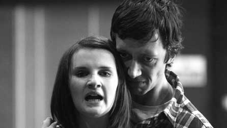 Rhodri Meilir a Lowri Gwynne