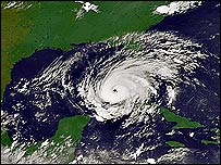 Rita Kasırgası uydu fotoğrafı