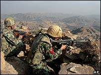 Tropas do Paquistão no Waziristão