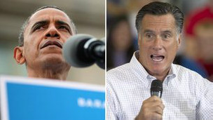 奧巴馬和羅姆尼