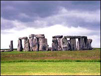 Stonehenge in Wiltshire, England