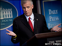 تونی اسنو، سخنگوی کاخ سفید 