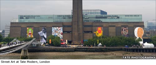 Tate Modern's Street Art