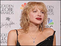A atriz Courtney Love