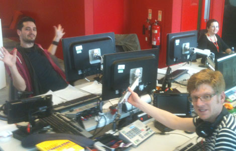 The BBC Learning English team in the office