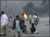 کراچی میں تشدد(فائل فوٹو)