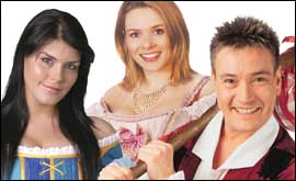 Panto cast
