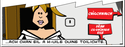 ...ach chan eil a h-uile duine toilichte.