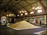 Rice pile
