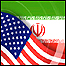 پرچم ايران و آمريکا