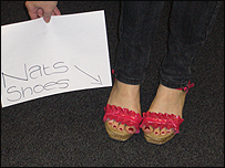 Natalie Wood's shoes