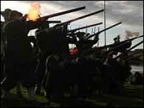 Sealed Knot Society re-enact the Battle of Edgehil