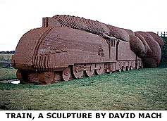 Train by David Mach.