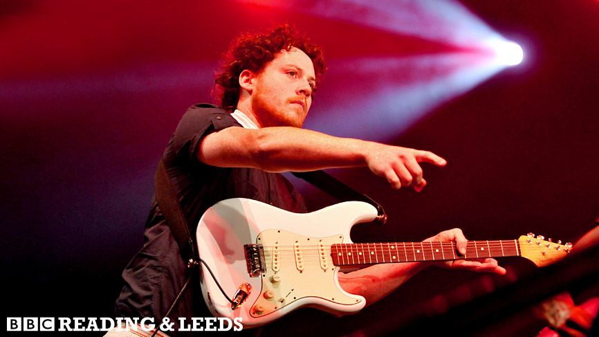 Metronomy perform at Reading and Leeds 2009