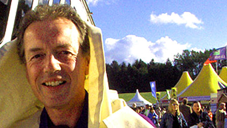 Tony Bianchi yn dilyn ei fuddugoliaeth yn Yr Wyddgrug 2007