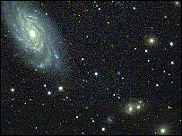 Uma das 40 mil galáxias estudadas