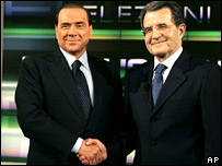 برلوسکنی و پرودی