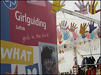 Guiding stand at the 2008 Suffolk Show