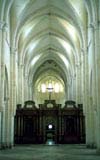 Photograph showing Pontigny Abbey, France