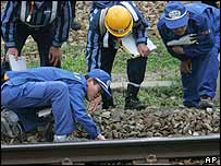 Japonští železničáři