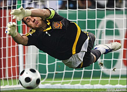 Iker Casillas has been in great form for Spain
