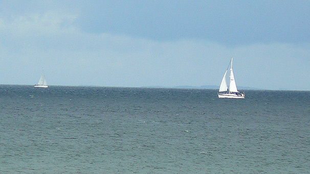 Yachts on the Kilbrannan Sound