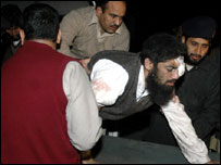 چارسدہ دھماکہ، ایک زخمی