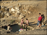 Tanque de água perto de Jerusalém