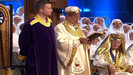 Rhys Iorwerth, winner of Chair